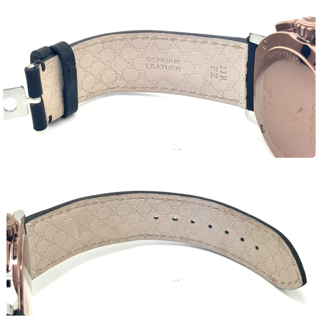 GUCCI - 【美品】グッチ GUCCI Gクロノ YA101202 101.2 クォーツ GUCCI - 【美品】グッチ GUCCI Gクロノ YA101202 101.2 クォーツ