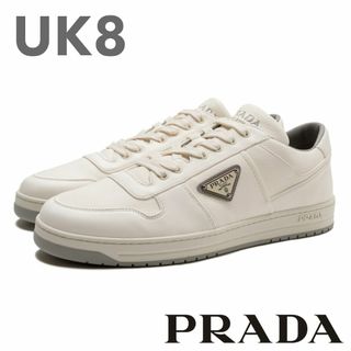 PRADA - 新品 PRADA ダウンタウン ナッパレザー スニーカーの PRADA - 新品 PRADA ダウンタウン ナッパレザー スニーカーの