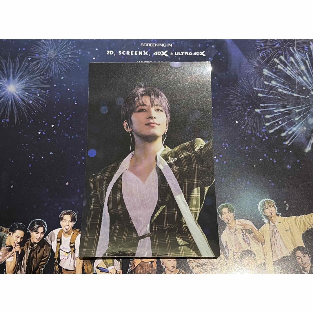 SEVENTEEN(セブンティーン)のSEVENTEEN ウォヌ Right Here ムビチケ 特典 ステッカー エンタメ/ホビーのタレントグッズ(アイドルグッズ)の商品写真