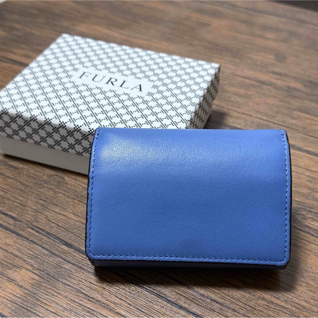 FURLA - FURLA 三つ折り財布 青の通販 by みっきー's shop FURLA - FURLA 三つ折り財布 青の通販 by みっきー's shop