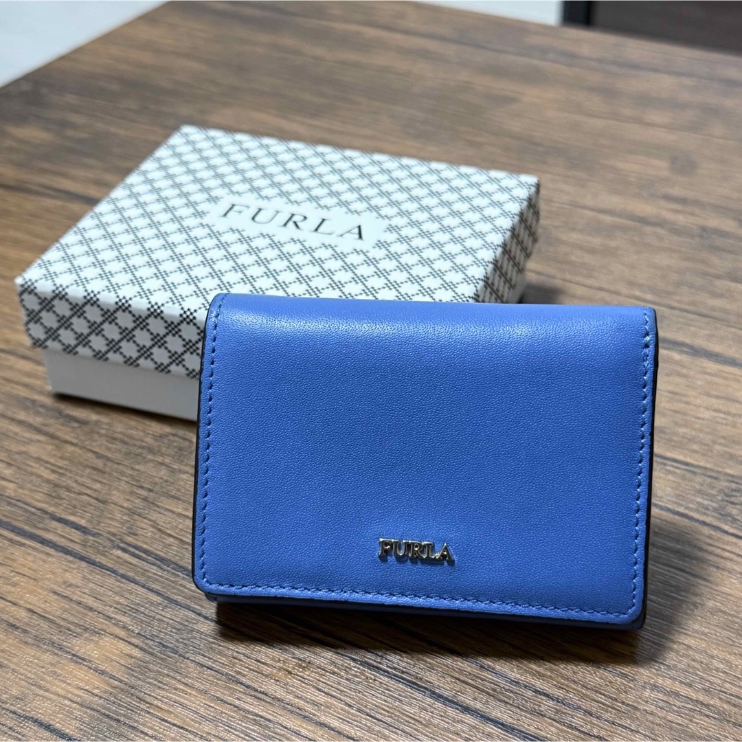 FURLA - FURLA 三つ折り財布 青の通販 by みっきー's shop FURLA - FURLA 三つ折り財布 青の通販 by みっきー's shop