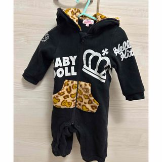 BABYDOLL - ベビードール☆ヒョウ柄☆ロンパースの通販 by marie BABYDOLL - ベビードール☆ヒョウ柄☆ロンパースの通販 by marie
