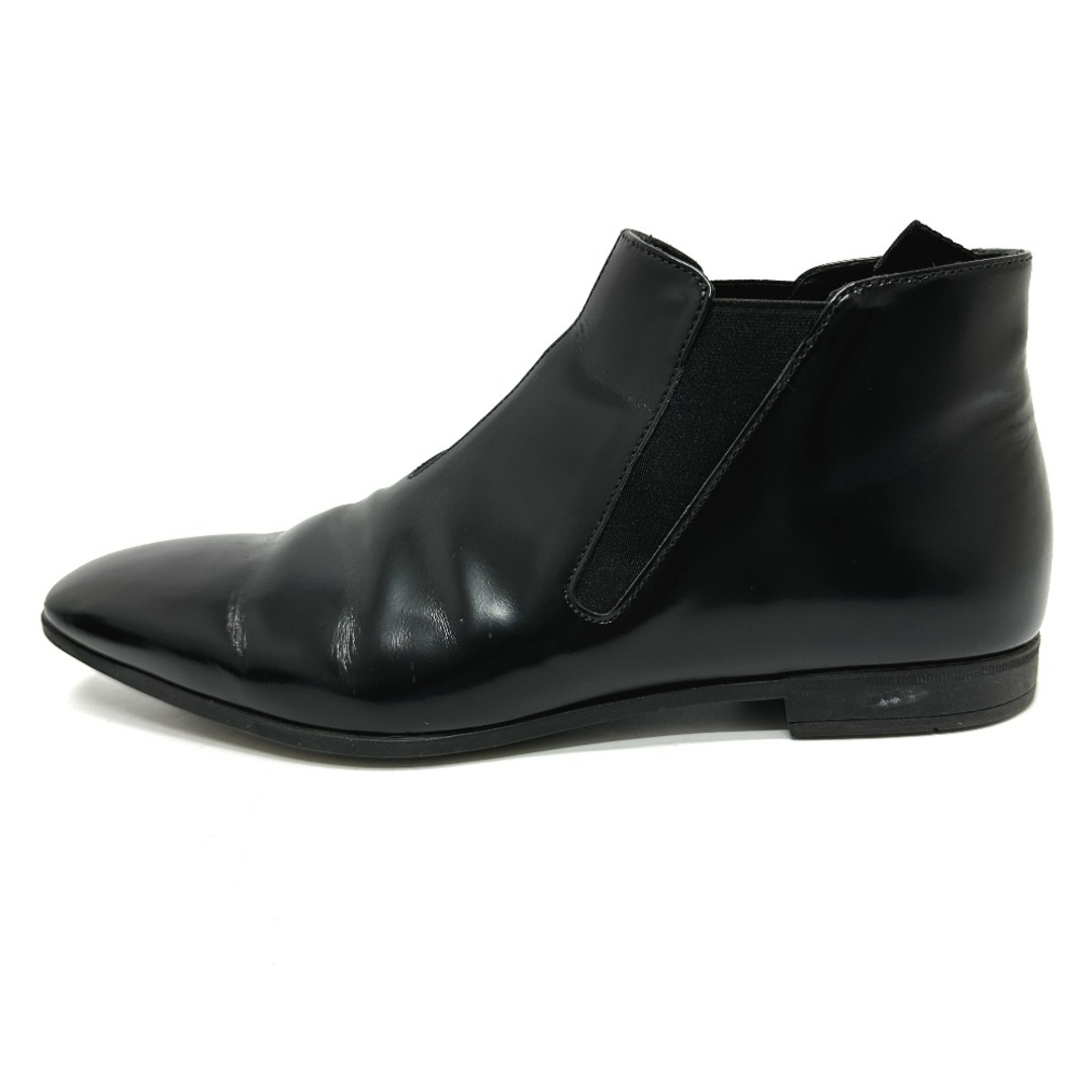 PRADA - プラダ PRADA サイドゴア ショート ブーツ カーフレザー PRADA - プラダ PRADA サイドゴア ショート ブーツ カーフレザー