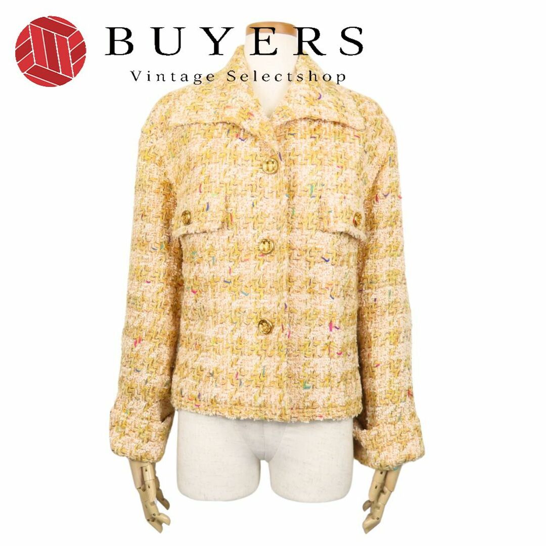 CHANEL - 【中古】 シャネル テーラードジャケット 38 ウール CHANEL - 【中古】 シャネル テーラードジャケット 38 ウール