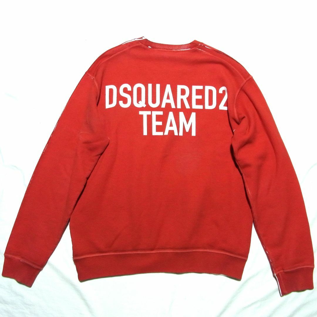DSQUARED2 - ディースクエアード ペイント加工 D2 TEAM ロゴ DSQUARED2 - ディースクエアード ペイント加工 D2 TEAM ロゴ