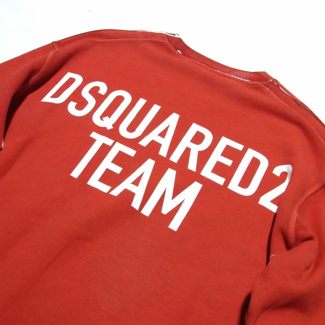 DSQUARED2 - ディースクエアード ペイント加工 D2 TEAM ロゴ DSQUARED2 - ディースクエアード ペイント加工 D2 TEAM ロゴ