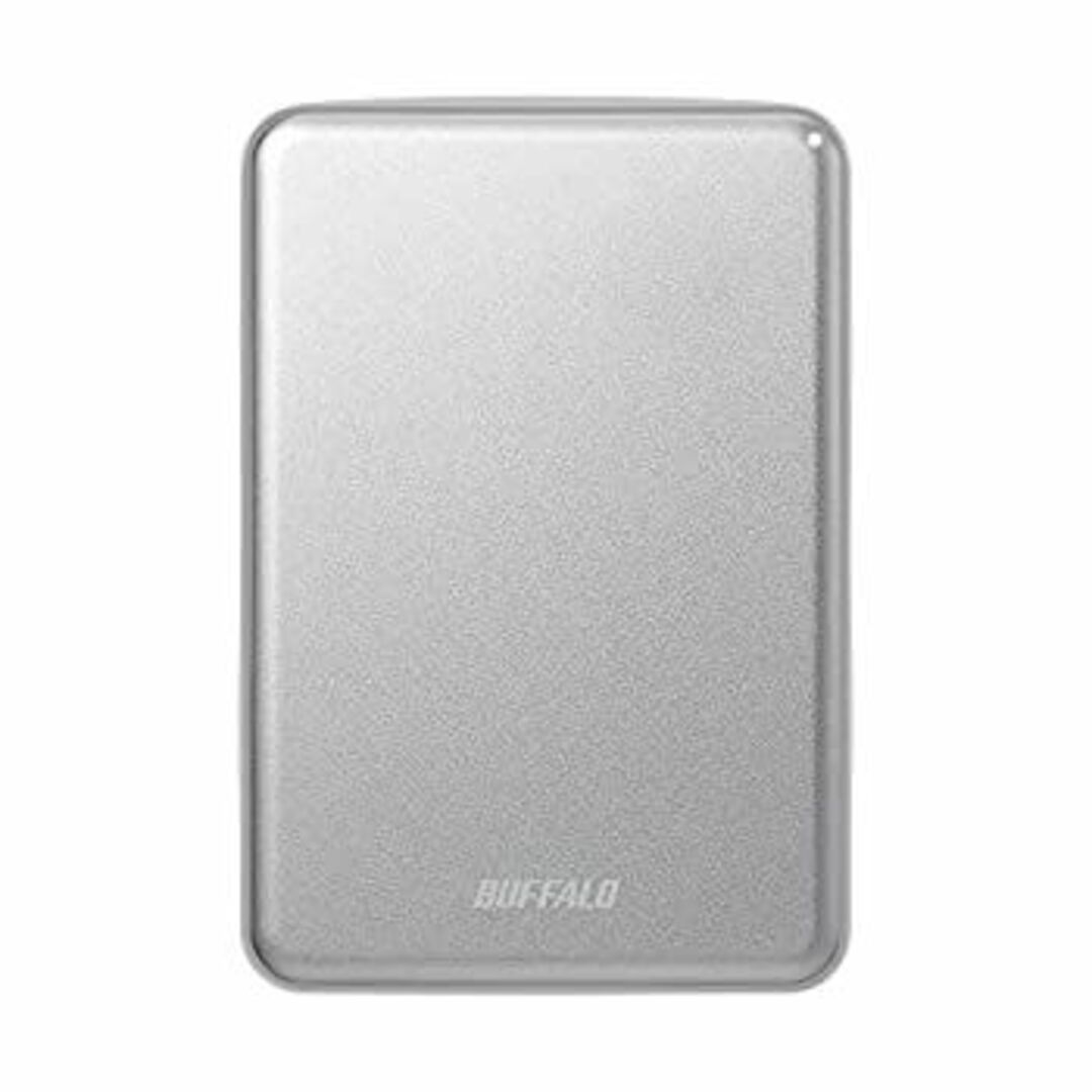 (未使用・未開封品)BUFFALO USB3.1(Gen.1)対応 アルミ素材&薄型ポータブルHDD 2TB シルバー HD-PUS2.0U3-SVD スマホ/家電/カメラのPC/タブレット(PC周辺機器)の商品写真