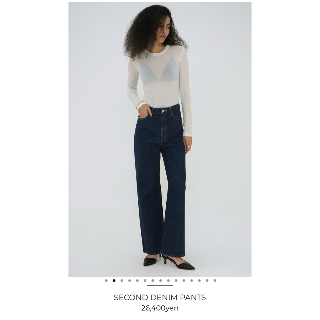 CLANE - CLANE SECOND DENIM PANTS の通販 by Jiji☆'s shop CLANE - CLANE SECOND DENIM PANTS の通販 by Jiji☆'s shop