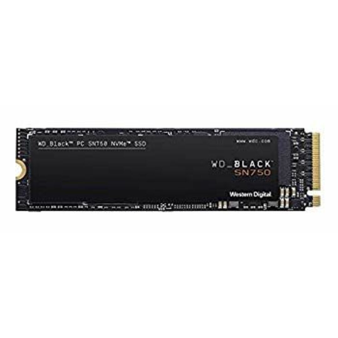 (未使用・未開封品) Western Digital WD Black 内蔵SSD M.2-2280 SN750 ゲームPC カスタムPC向け250GB NVMe WDS250G3X0C p706p5g スマホ/家電/カメラのPC/タブレット(PCパーツ)の商品写真