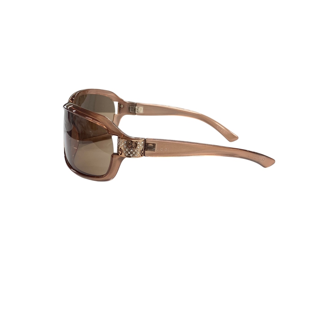 GUCCI - グッチ GG2984 サングラス ブラウン セルフレーム GUCCI - グッチ GG2984 サングラス ブラウン セルフレーム