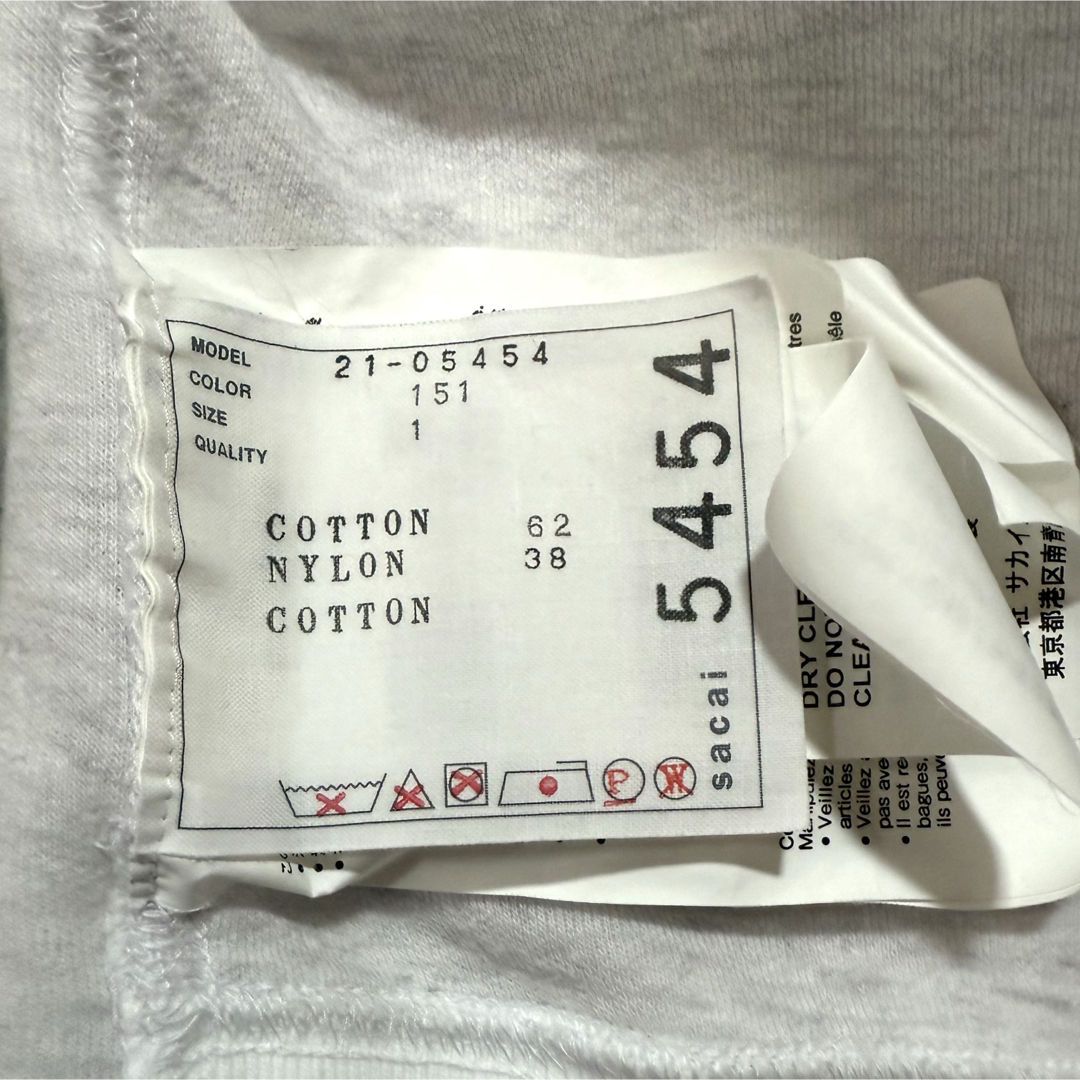 sacai - sacai Sponge Sweat Hoodieの通販 by ccny's shop sacai - sacai Sponge Sweat Hoodieの通販 by ccny's shop