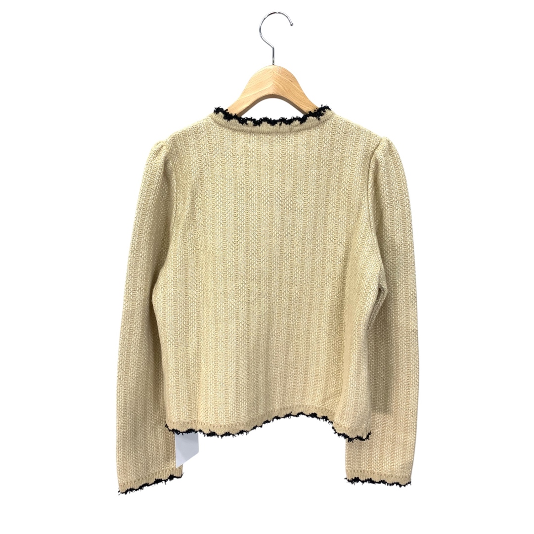 M'S GRACY - エムズグレイシー 318515 カーディガン 40 ベージュ M'S GRACY - エムズグレイシー 318515 カーディガン 40 ベージュ