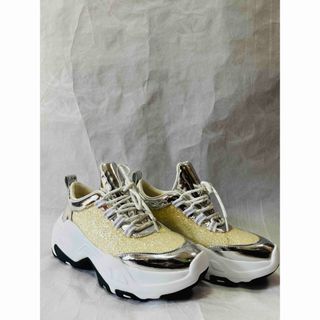 Rady - Rady ラインストーン ベルト スニーカー 厚底シューズの Rady - Rady ラインストーン ベルト スニーカー 厚底シューズの