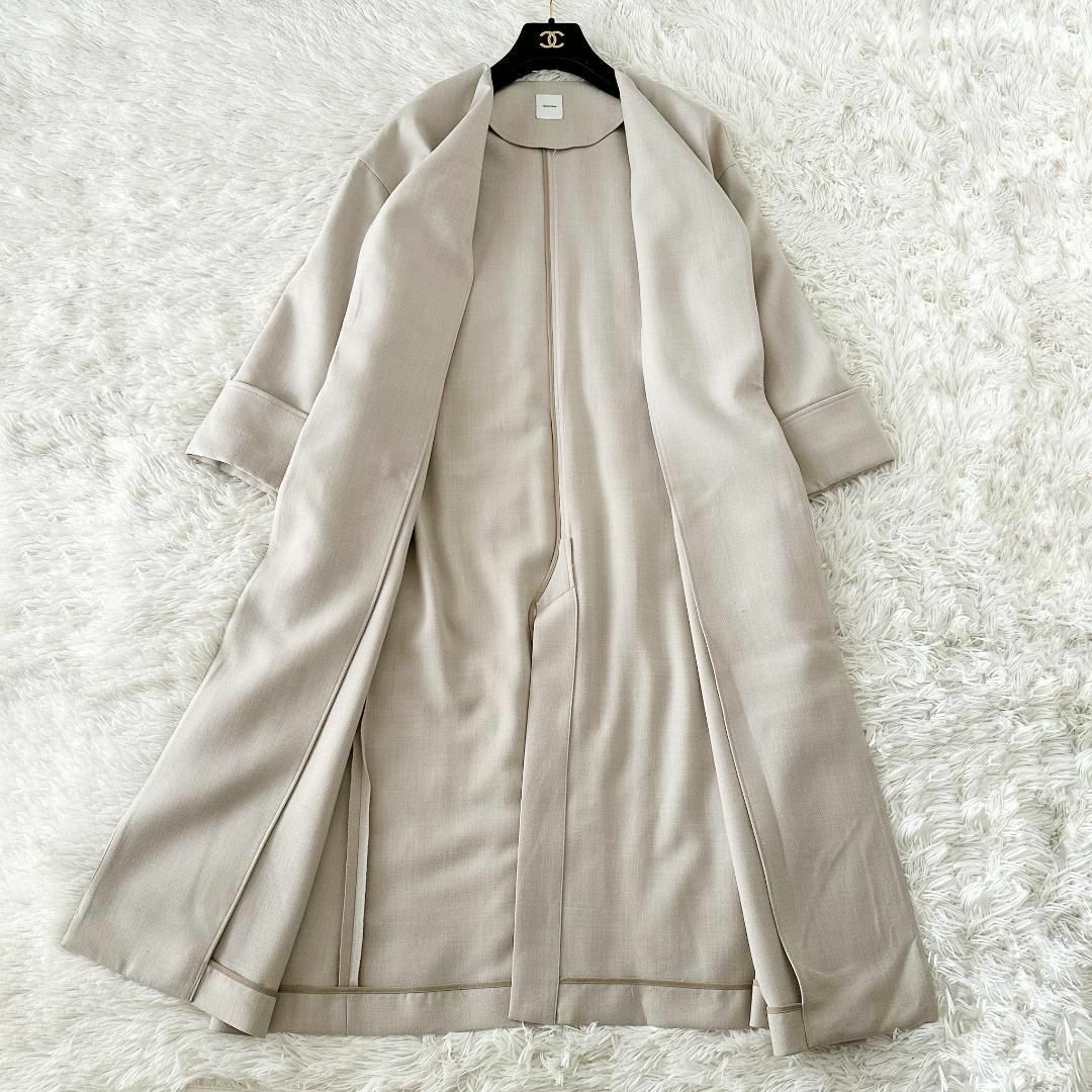 Spick & Span - Spick&Span ダブルクロス ノーカラー コートの Spick & Span - Spick&Span ダブルクロス ノーカラー コートの