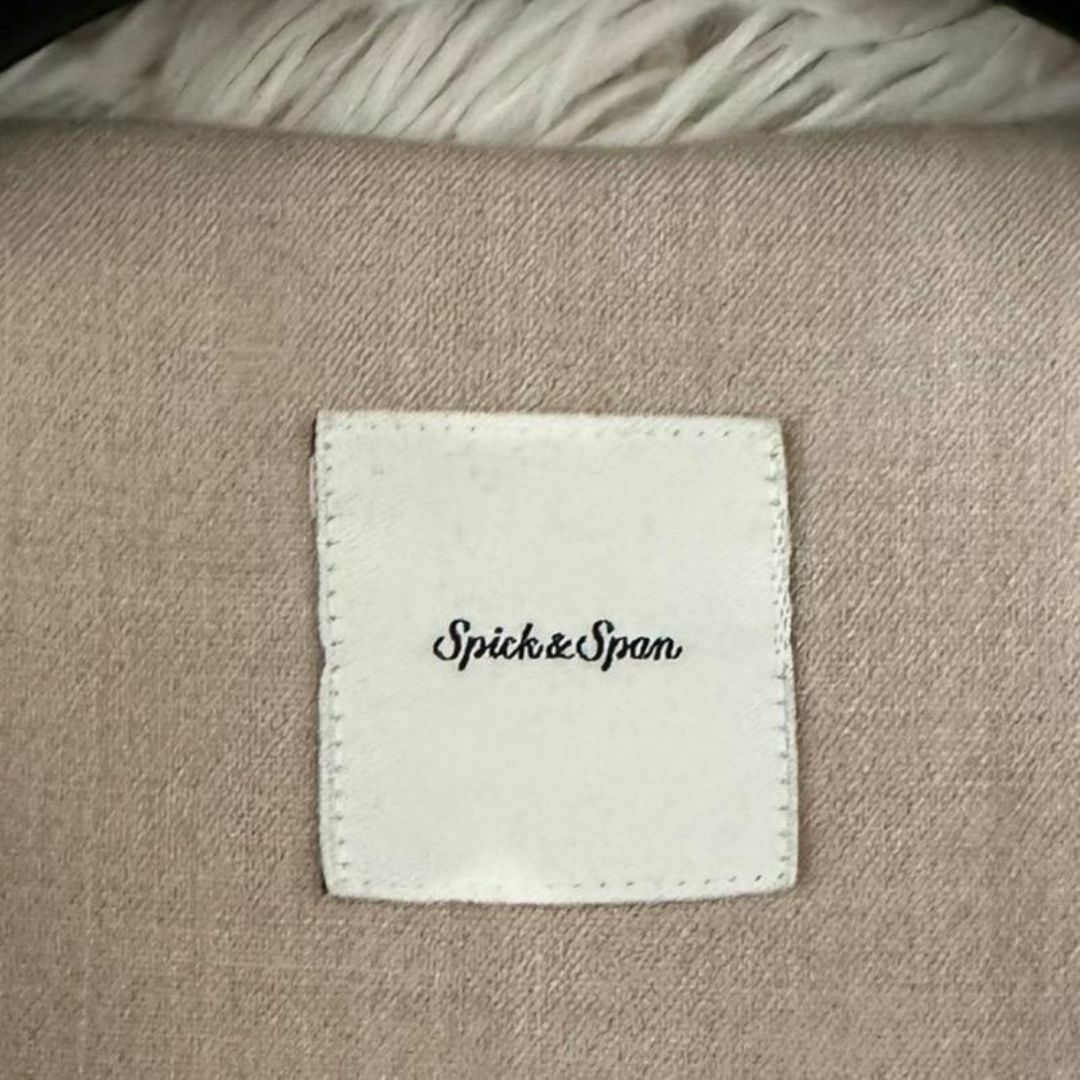 Spick & Span - Spick&Span ダブルクロス ノーカラー コートの Spick & Span - Spick&Span ダブルクロス ノーカラー コートの