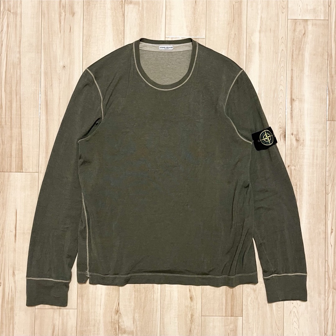 STONE ISLAND - 激レア!2007AW STONE ISLAND “MIL-SPEC” ロンT STONE ISLAND - 激レア!2007AW STONE ISLAND “MIL-SPEC” ロンT