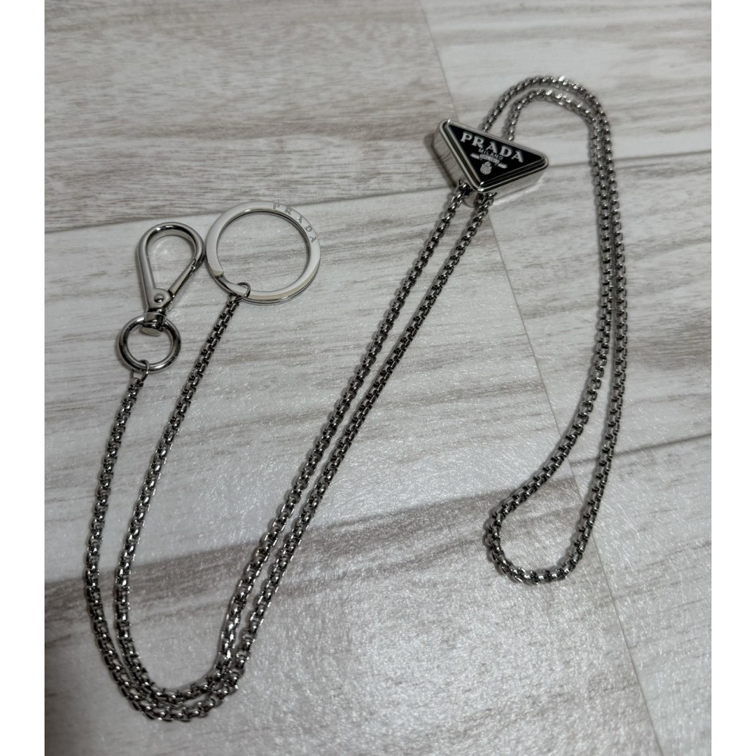 PRADA - 国内完売/限定品☆プラダ トライアングルロゴメタル PRADA - 国内完売/限定品☆プラダ トライアングルロゴメタル