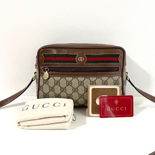 GUCCI - 【人気品】GUCCI ブラック ショルダーバッグ インター GUCCI - 【人気品】GUCCI ブラック ショルダーバッグ インター