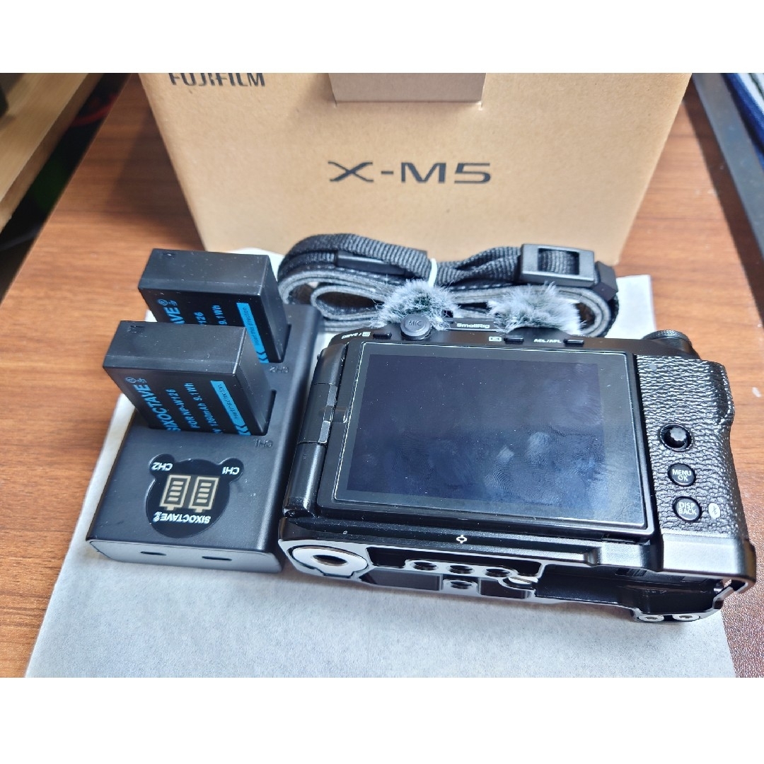 富士フイルム - Fujifilm X-M5 予備バッテリー2個 Smallrig 富士フイルム - Fujifilm X-M5 予備バッテリー2個 Smallrig