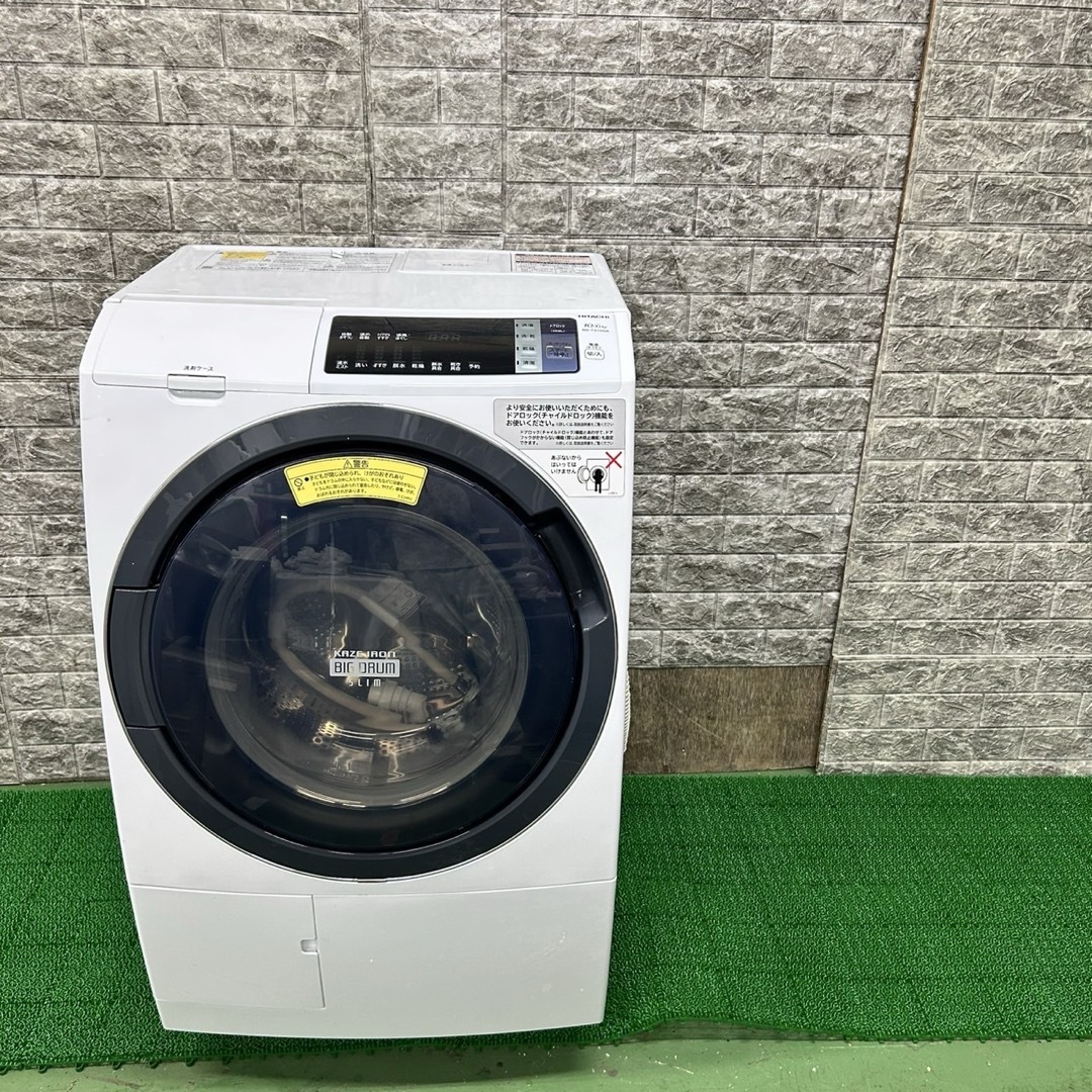 162 日立 ビッグドラム 洗濯機 容量10/6キロ 乾燥付き 小型 家庭 162 日立 ビッグドラム 洗濯機 容量10/6キロ 乾燥付き 小型 家庭
