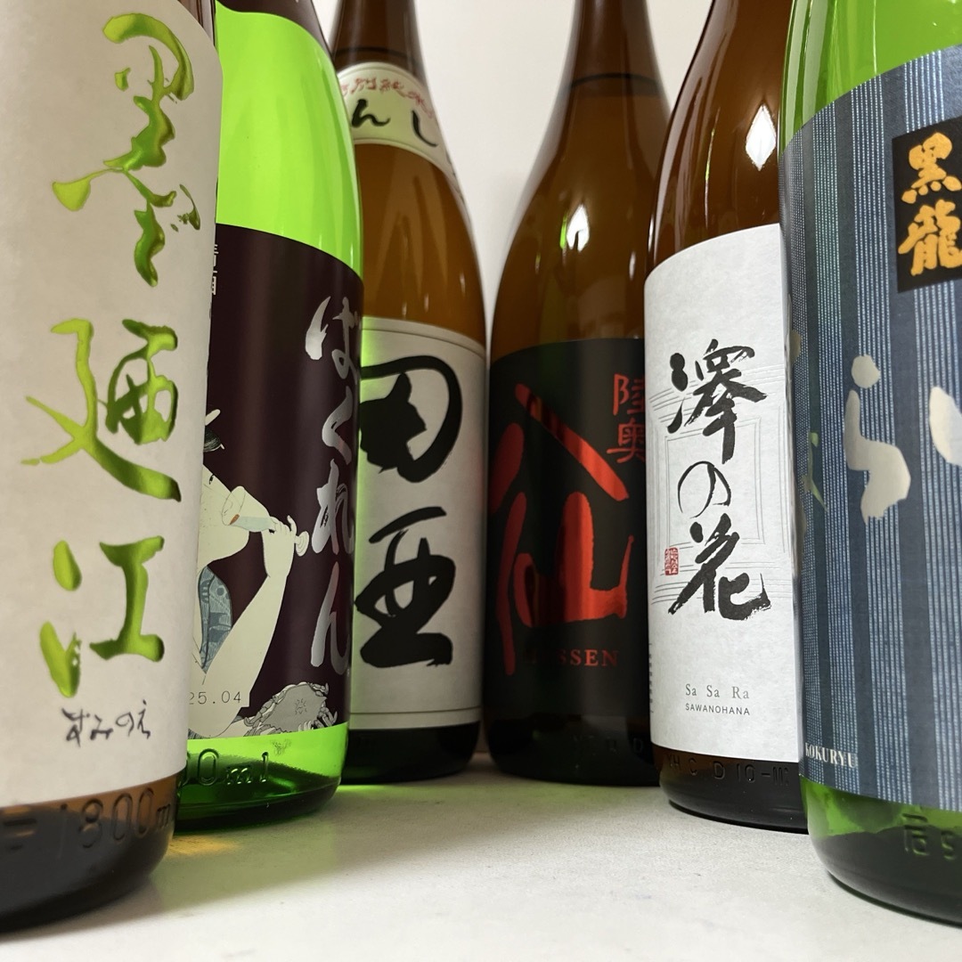 日本酒 1800㎖ 6本セットの通販 by R's shop|ラクマ 日本酒 1800㎖ 6本セットの通販 by R's shop|ラクマ
