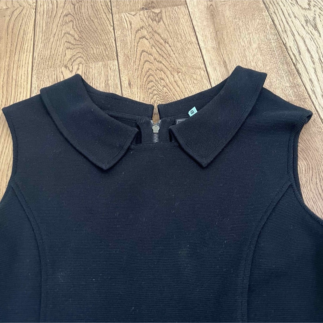 FOXEY - ☆美品☆フォクシー FOXEY 黒 ノースリーブ ワンピース FOXEY - ☆美品☆フォクシー FOXEY 黒 ノースリーブ ワンピース