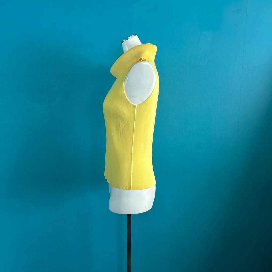 ISSEY MIYAKE - 1267 プリーツプリーズ イエロー タートルネック ISSEY MIYAKE - 1267 プリーツプリーズ イエロー タートルネック