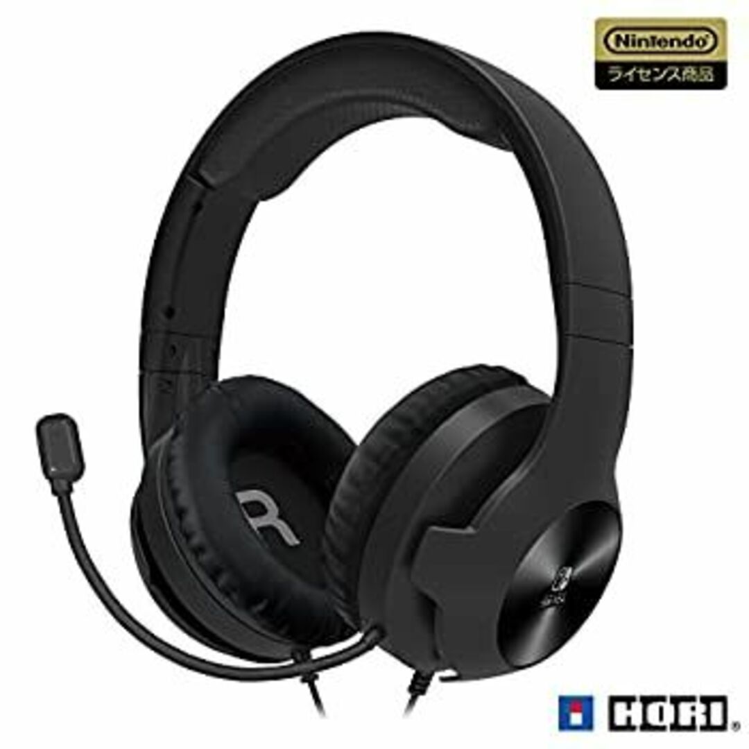 (未使用・未開封品)ミキサー付き ホリゲーミングヘッドセット スタンダード for Nintendo Switch ブラック【Nintendo Switch Online ボイ エンタメ/ホビーのエンタメ その他(その他)の商品写真