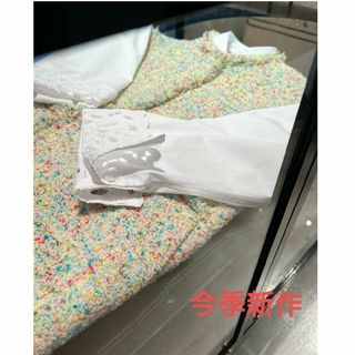 Drawer - Drawer 「コットンシルク ボウタイブラウス」 未使用品 Drawer - Drawer 「コットンシルク ボウタイブラウス」 未使用品