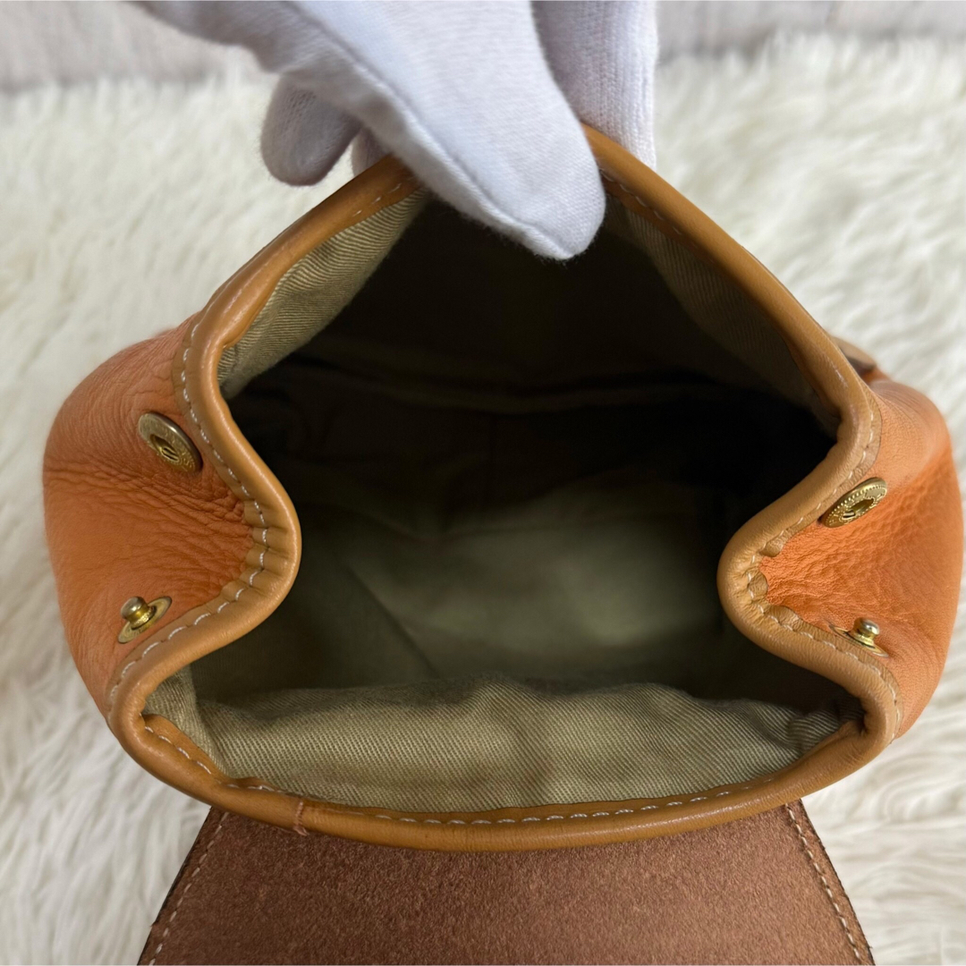 希少♡SOMES SADDLE ソメスサドル レザー フラップ ミニ 希少♡SOMES SADDLE ソメスサドル レザー フラップ ミニ