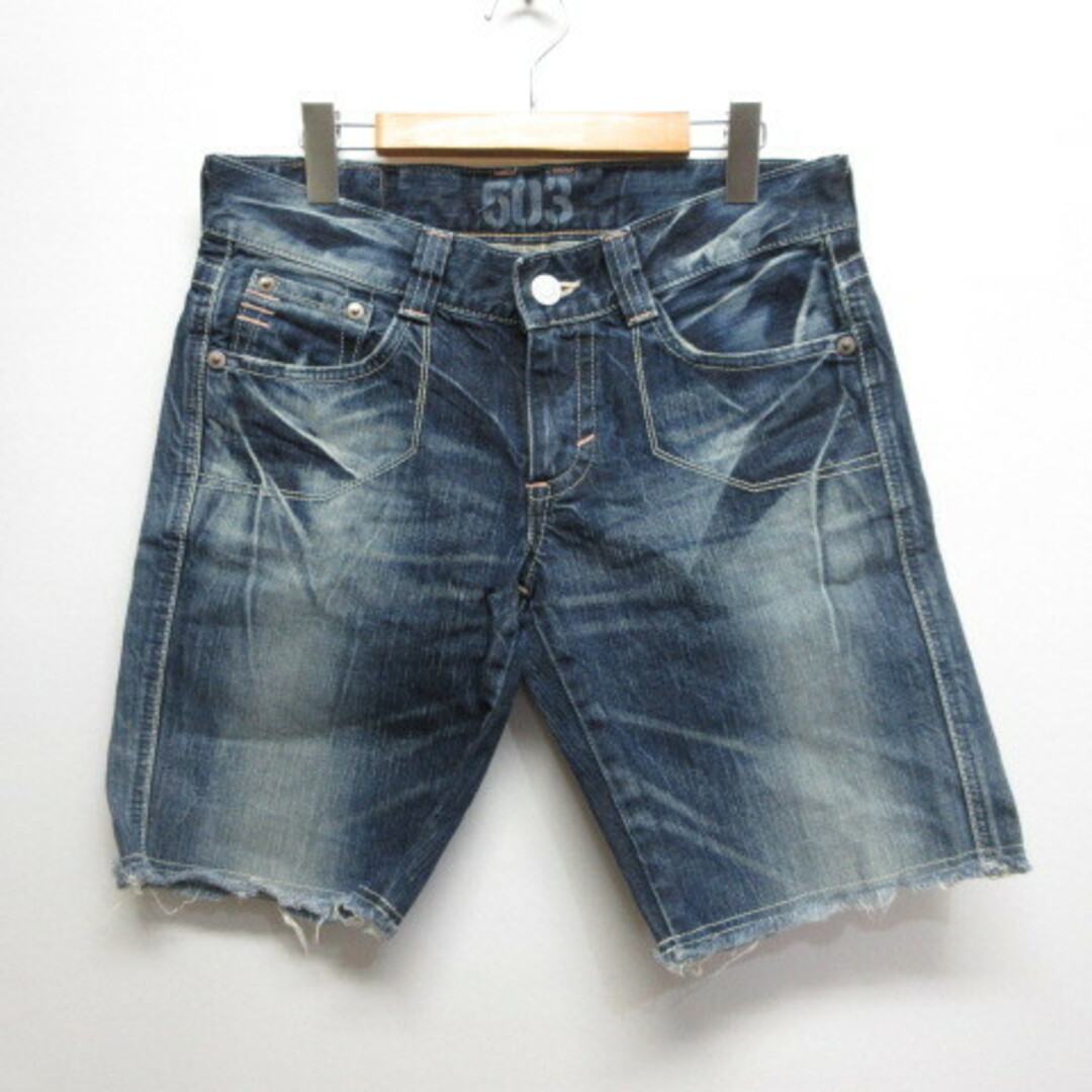EDWIN - エドウィン EDWIN 503 BLUE TRIP ショート デニムパンツ EDWIN - エドウィン EDWIN 503 BLUE TRIP ショート デニムパンツ