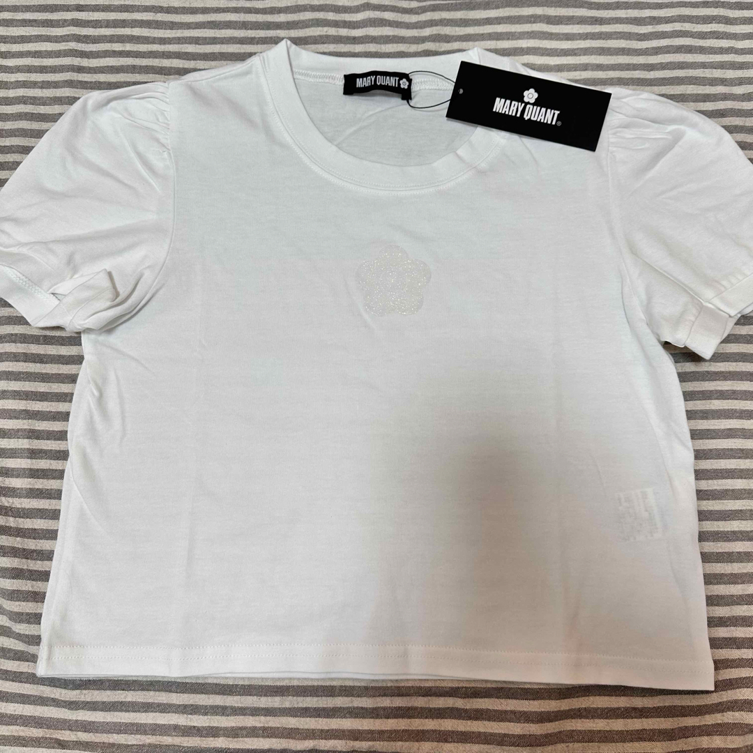 MARY QUANT - 新品 M マリークヮント ジェルデイジーミニTシャツ MARY QUANT - 新品 M マリークヮント ジェルデイジーミニTシャツ
