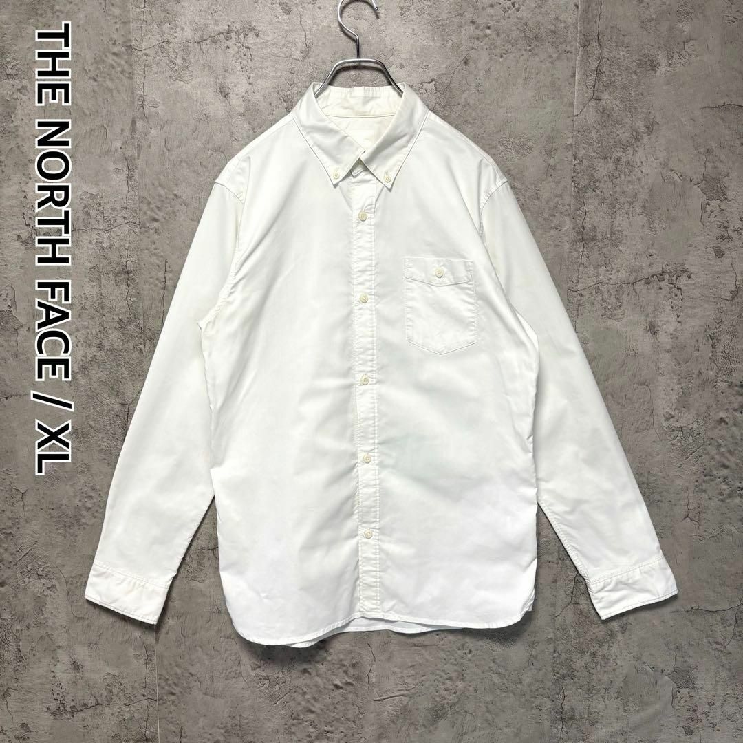 THE NORTH FACE - ノースフェイス メンズ 長袖シャツ ボタン THE NORTH FACE - ノースフェイス メンズ 長袖シャツ ボタン