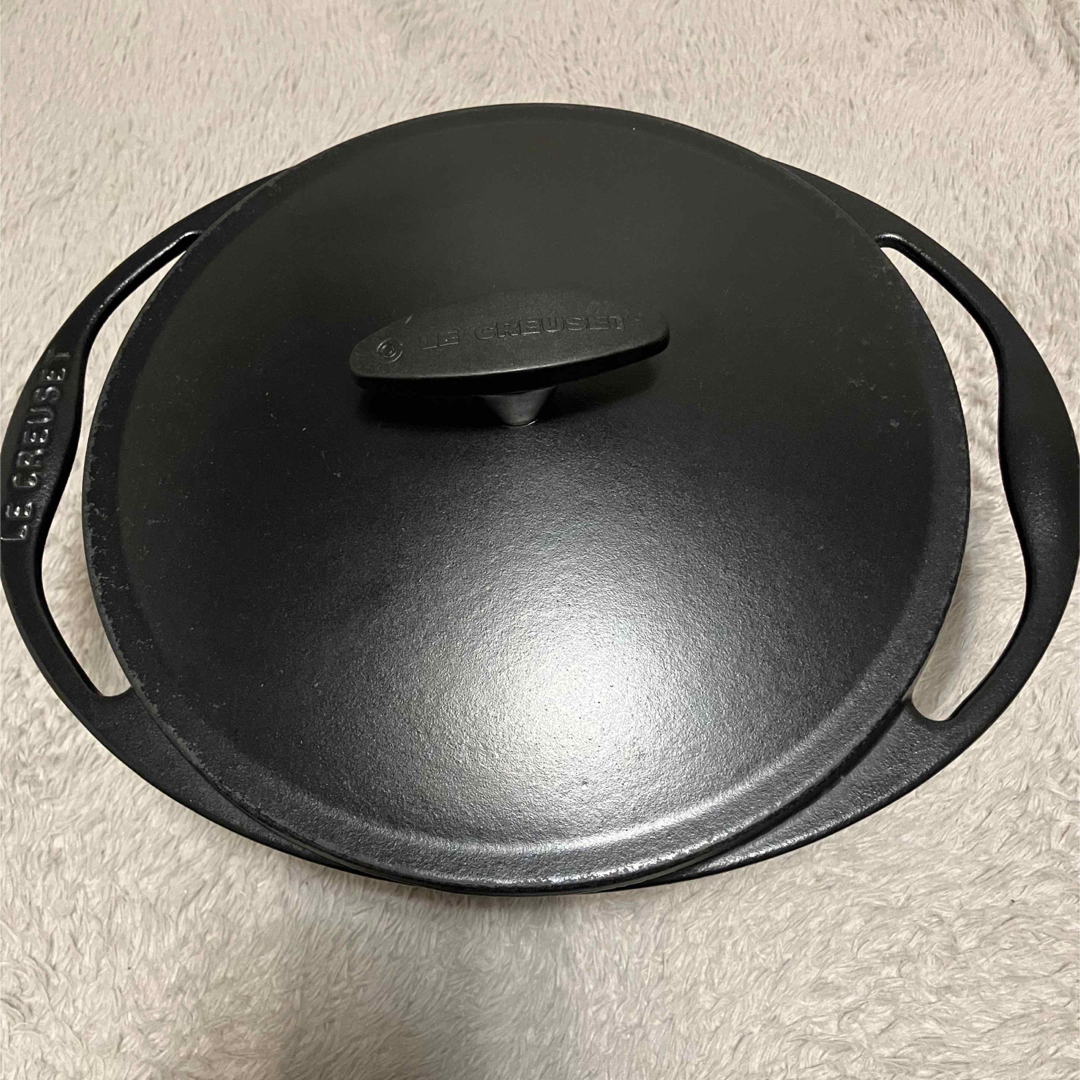 LE CREUSET - ル・クルーゼ センセーション ブラック 22cmの通販 LE CREUSET - ル・クルーゼ センセーション ブラック 22cmの通販