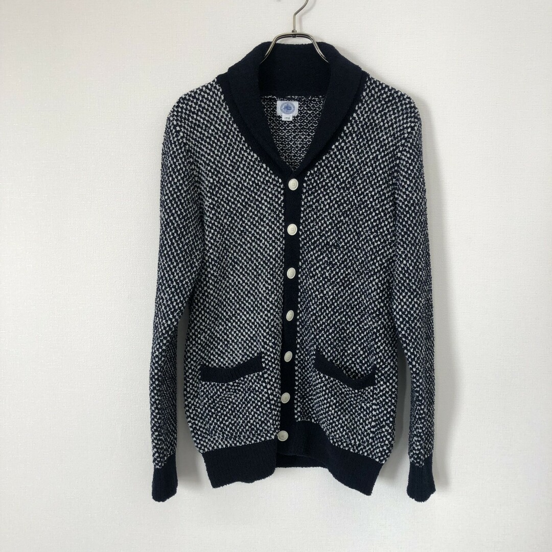 J.PRESS - 【JPRESS】ジェイプレス カーディガン ニットカーディガン 長袖 38 グレー系