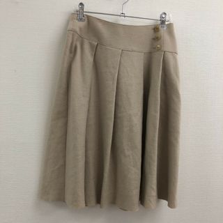 アンタイトル(UNTITLED)の【UNTITLED】アンタイトル　ベージュ　　スカート レディース(その他)
