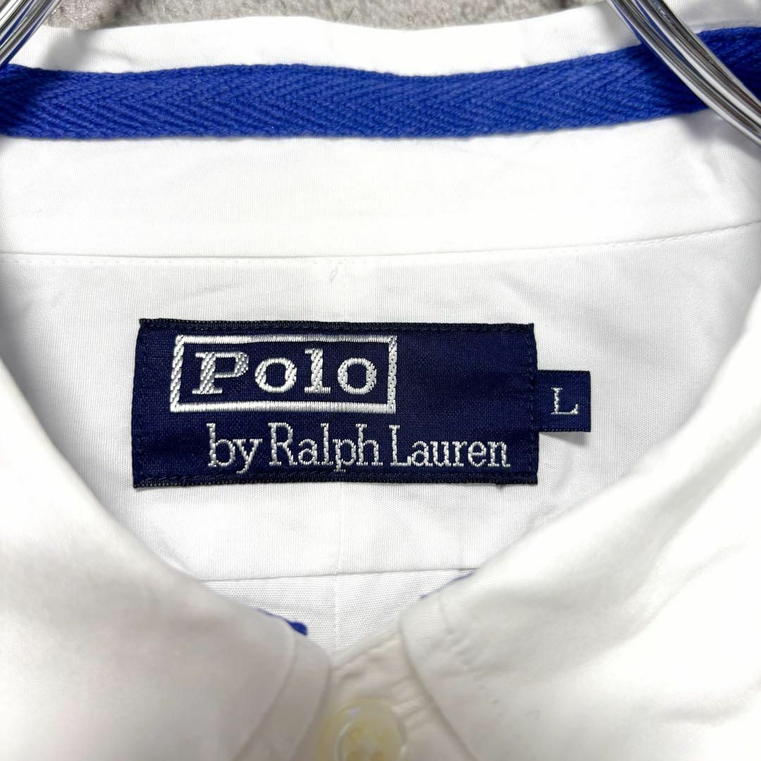 POLO RALPH LAUREN - ラルフローレン 90s ハミルトン社製 長袖 POLO RALPH LAUREN - ラルフローレン 90s ハミルトン社製 長袖