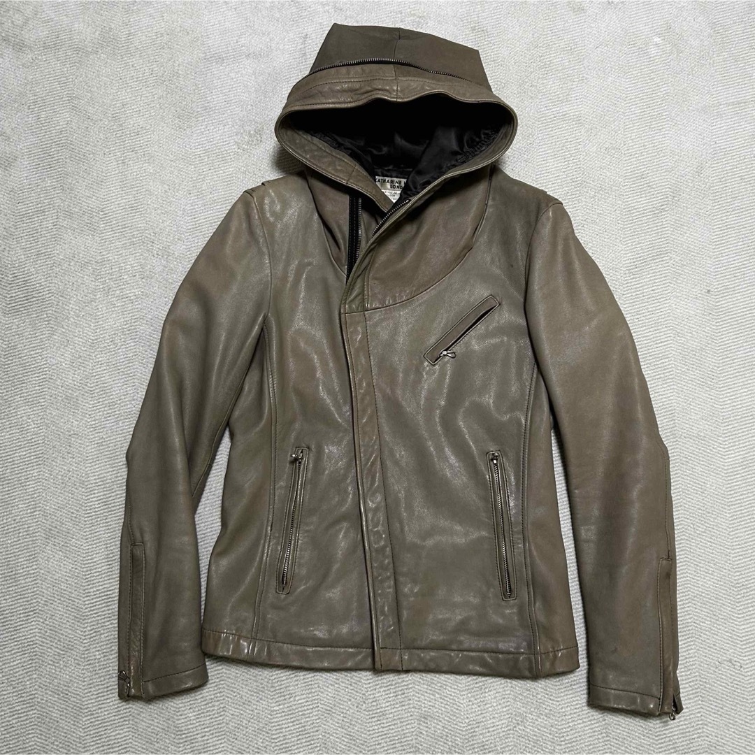 KATHARINE HAMNETT LONDON - キャサリンハムネット ゴートレザー KATHARINE HAMNETT LONDON - キャサリンハムネット ゴートレザー