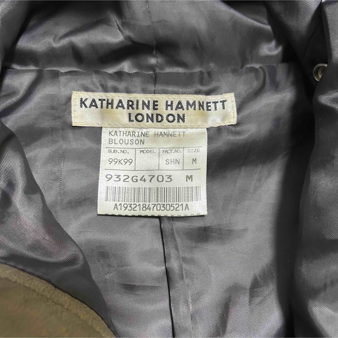KATHARINE HAMNETT LONDON - キャサリンハムネット ゴートレザー KATHARINE HAMNETT LONDON - キャサリンハムネット ゴートレザー