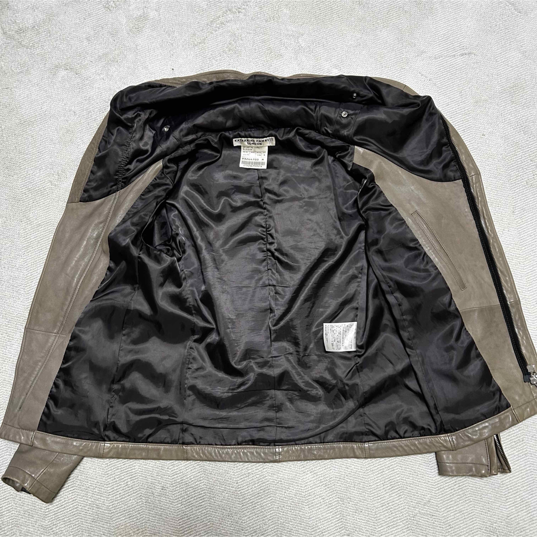 KATHARINE HAMNETT LONDON - キャサリンハムネット ゴートレザー KATHARINE HAMNETT LONDON - キャサリンハムネット ゴートレザー