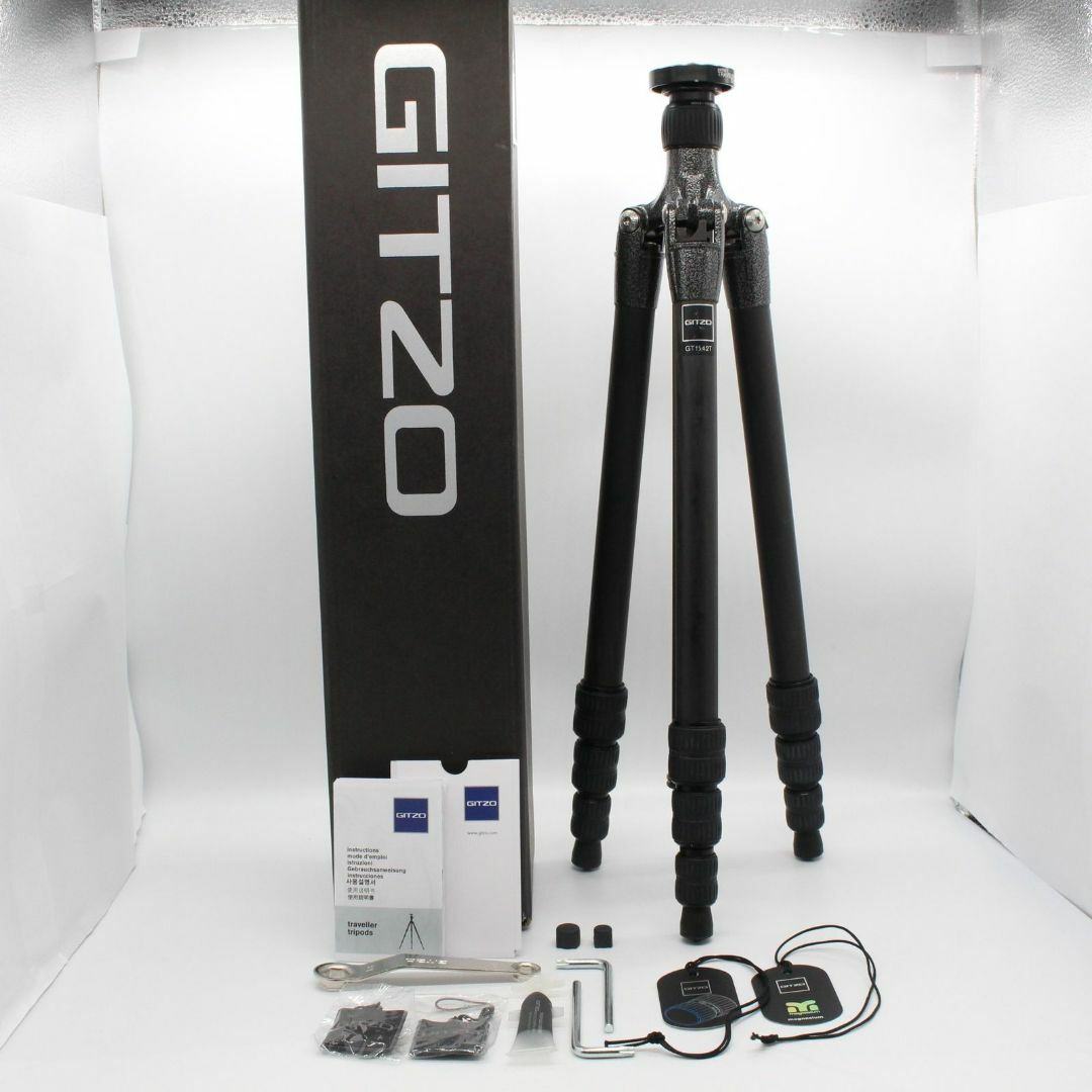 GITZO トラベラーカーボン三脚1型4段 GT1542Tの通販 by リミレス GITZO トラベラーカーボン三脚1型4段 GT1542Tの通販 by リミレス