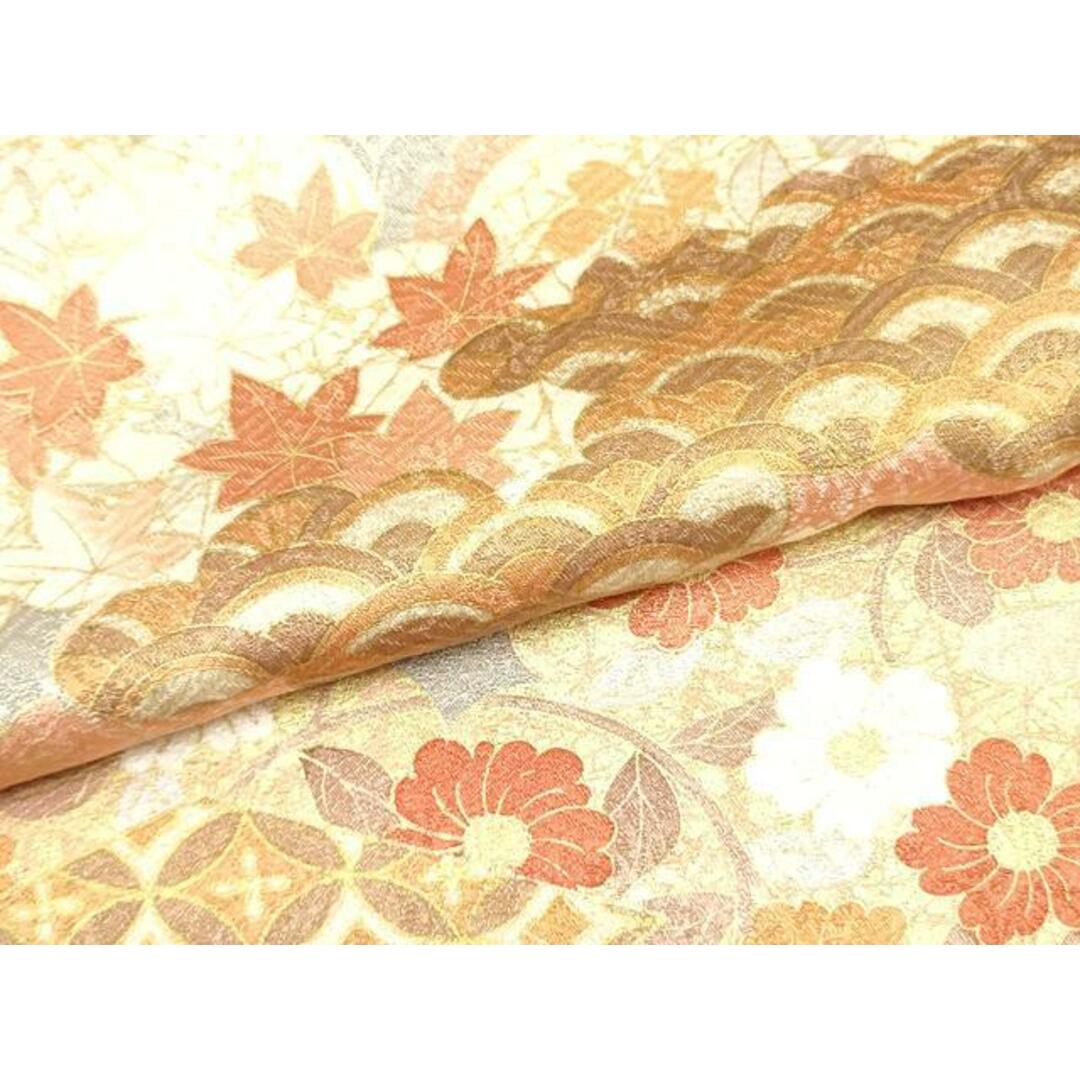 平和屋着物○訪問着 駒刺繍 絞り 雲取り吉祥花文 金彩 正絹 逸品 平和屋着物○訪問着 駒刺繍 絞り 雲取り吉祥花文 金彩 正絹 逸品