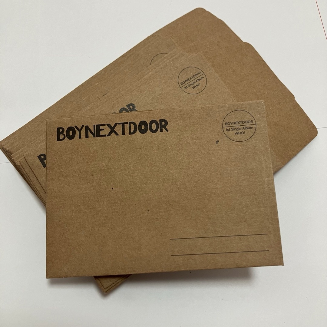 BOYNEXTDOOR - 【封筒付き】BOYNEXTDOOR『WHO!』トレカ 24枚 BOYNEXTDOOR - 【封筒付き】BOYNEXTDOOR『WHO!』トレカ 24枚