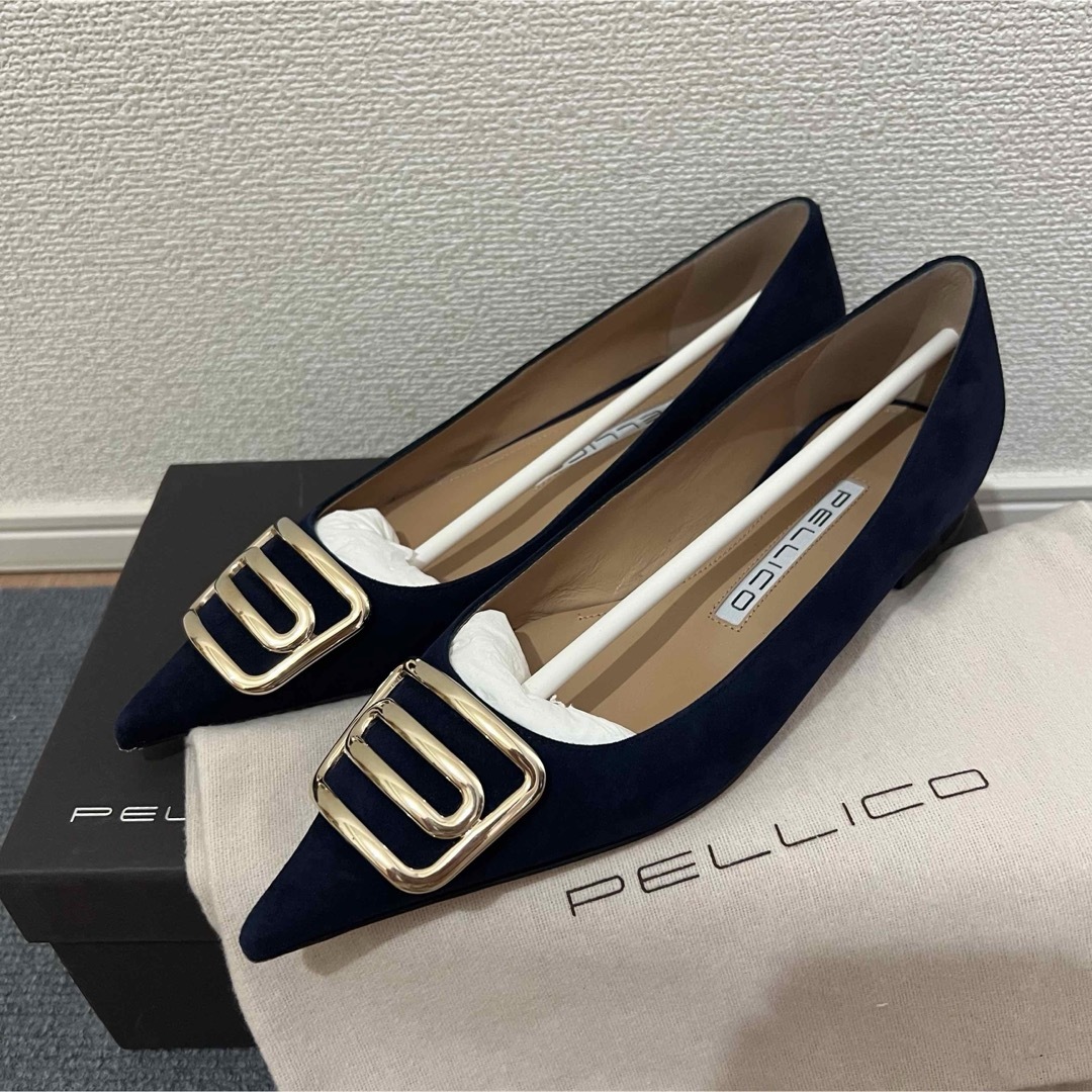 PELLICO - PELLICO CUORE デュエ アネッリ スウェード パンプス PELLICO - PELLICO CUORE デュエ アネッリ スウェード パンプス