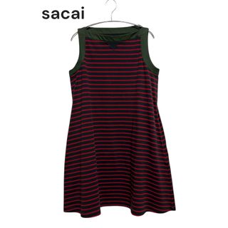 sacai - 未使用級✨sacai サカイ 05032 シャツワンピース sacai - 未使用級✨sacai サカイ 05032 シャツワンピース