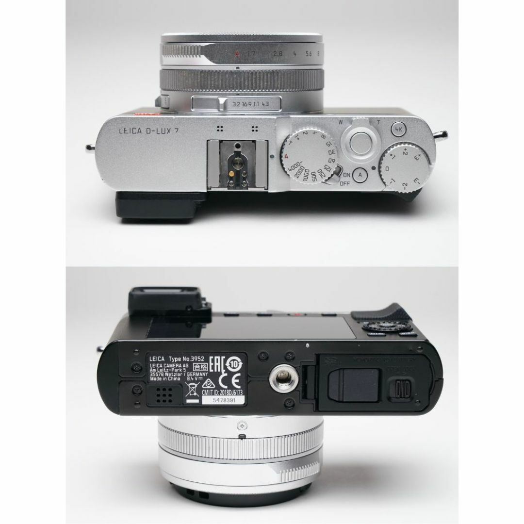 LEICA - 美品 Leica D-LUX7 Silver 1年保証付 シャッター数663回 LEICA - 美品 Leica D-LUX7 Silver 1年保証付 シャッター数663回