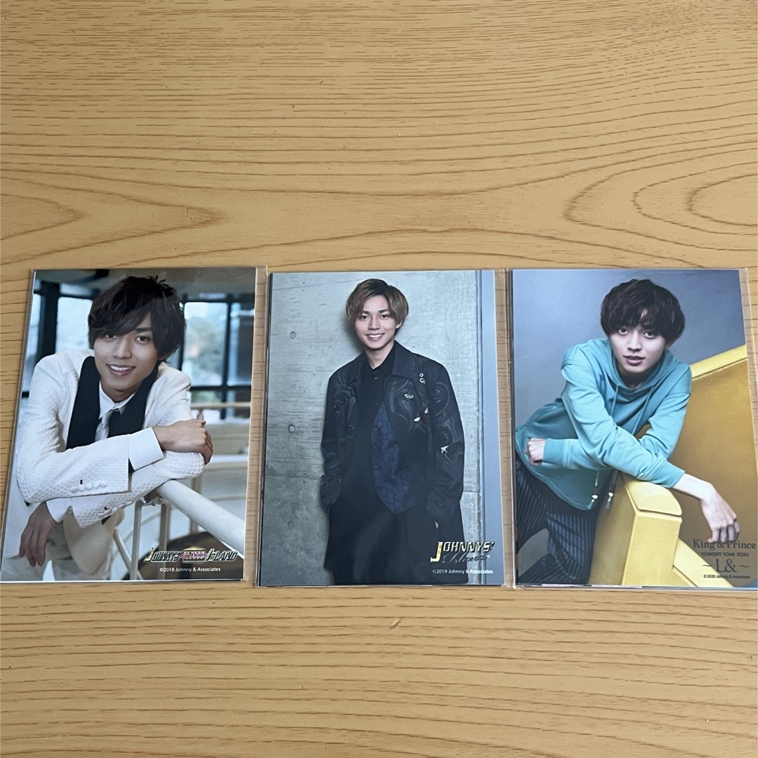 King & Prince - King&Prince キンプリ 永瀬廉 フォトセット 3種 King & Prince - King&Prince キンプリ 永瀬廉 フォトセット 3種
