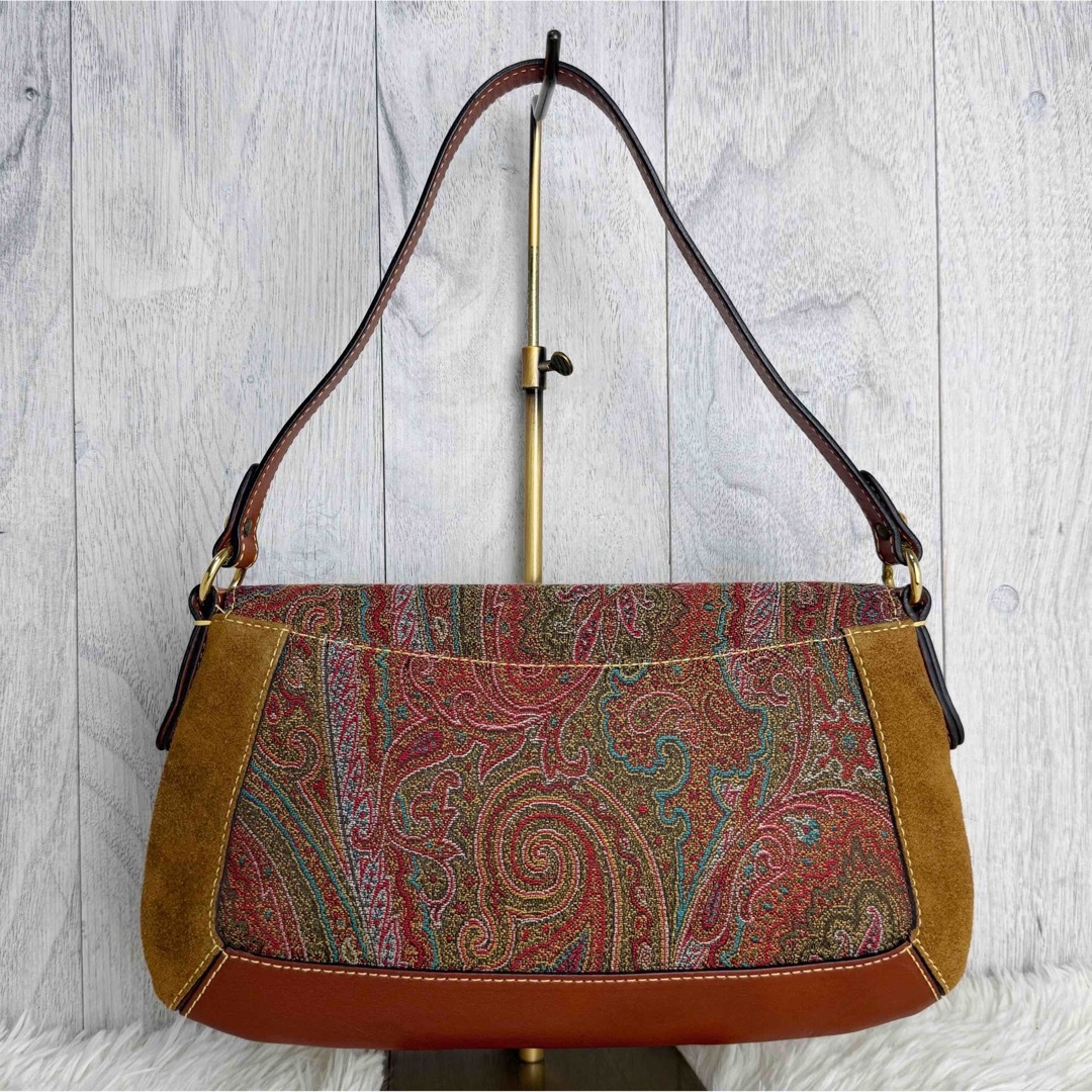 ETRO - 希少♡ジャガード♡コンビレザー♡ETRO エトロ ETRO - 希少♡ジャガード♡コンビレザー♡ETRO エトロ