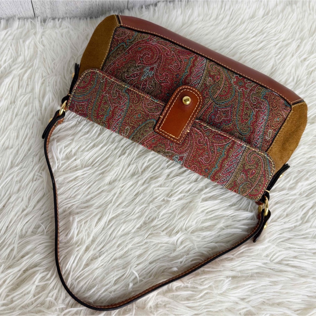 ETRO - 希少♡ジャガード♡コンビレザー♡ETRO エトロ ETRO - 希少♡ジャガード♡コンビレザー♡ETRO エトロ
