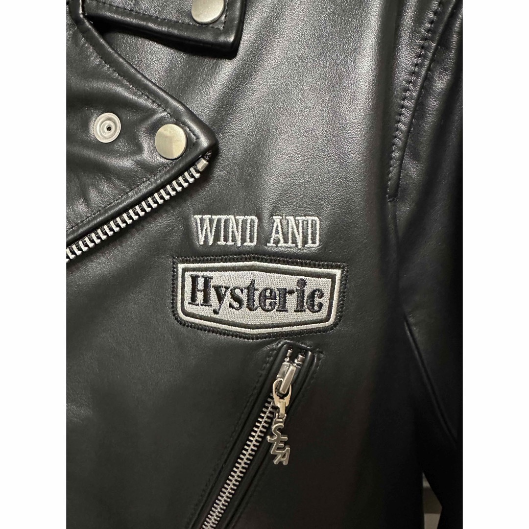 HYSTERIC GLAMOUR - WIND AND SEA× HYSTERIC GLAMOUR レザー HYSTERIC GLAMOUR - WIND AND SEA× HYSTERIC GLAMOUR レザー